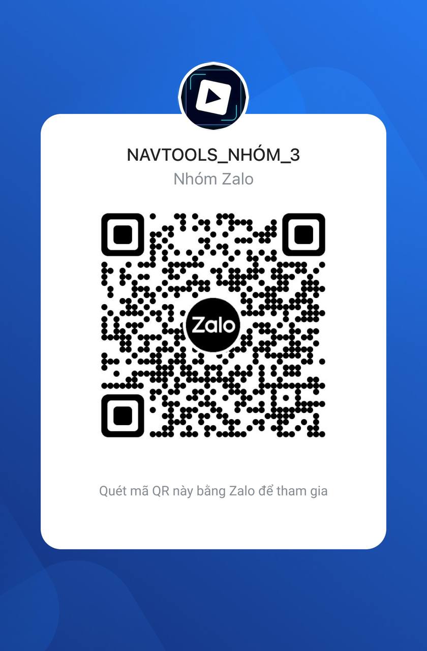 Mã QR vào nhóm Zalo NAV TOOLS
